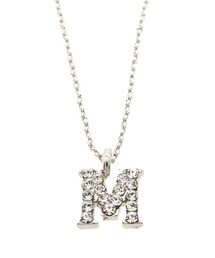 イニシャルネックレス