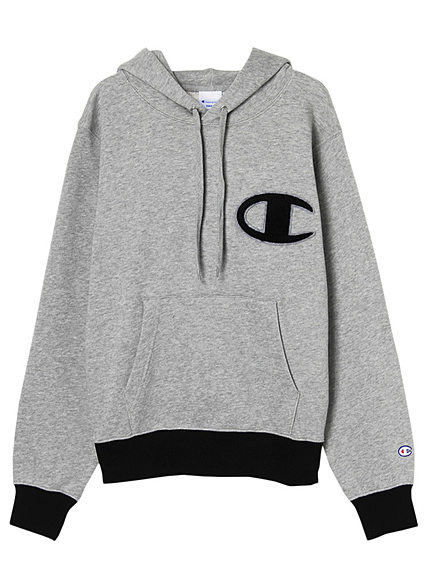 Championワッペンパーカー