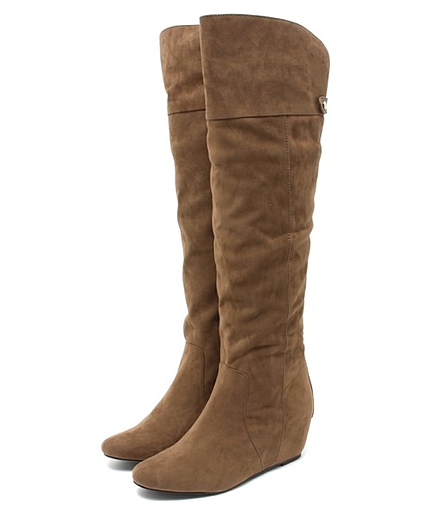 インヒールニーハイブーツ