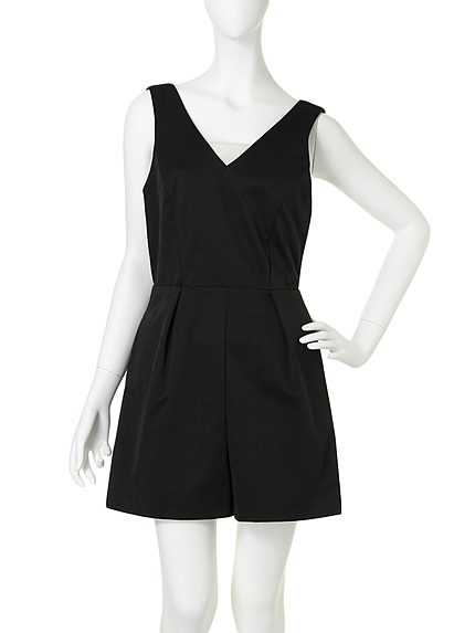 Ｖネックコンビネゾン