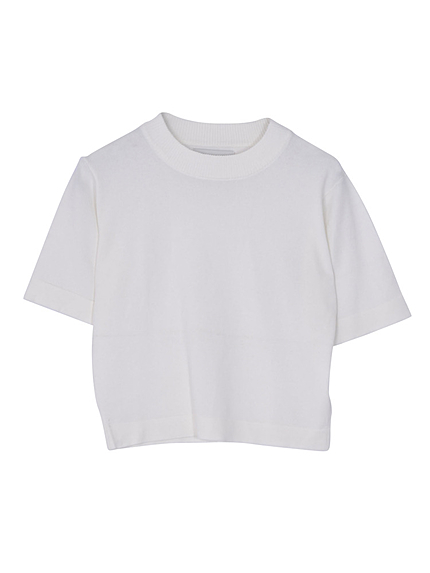 半袖ちびニット