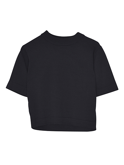 半袖ちびニット