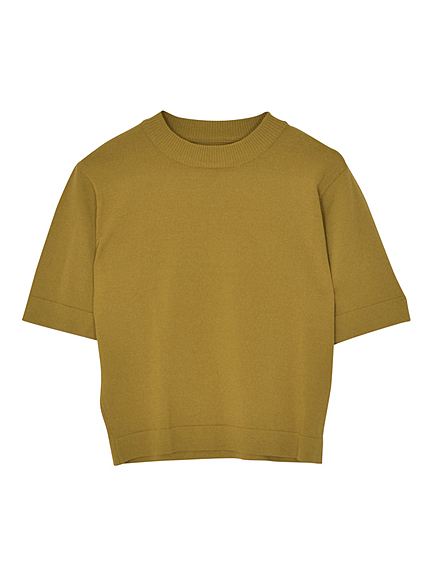 半袖ちびニット