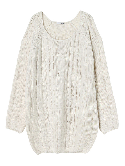 ルーズニットチュニック