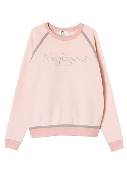 Negligentパイピングスウェットプルオーバー