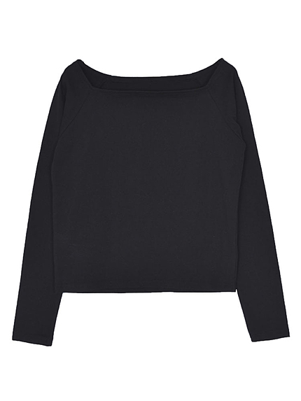 スクエアネックロンＴ