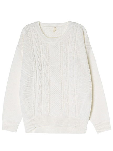 ケーブルドルマンニット