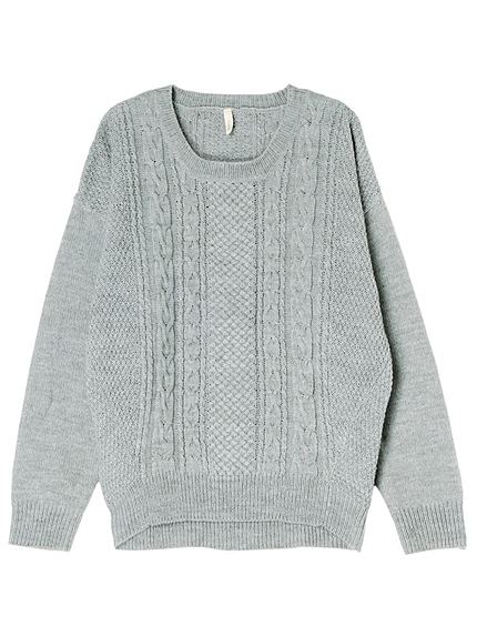 ケーブルドルマンニット