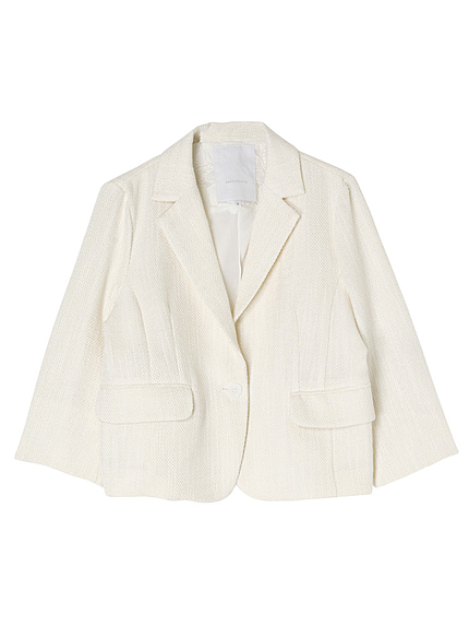 【DUO】 ツイードテーラードジャケット