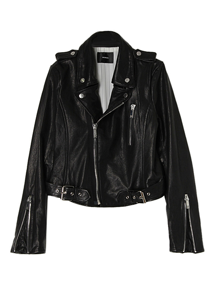 【CASUAL】ラムレザーライダース