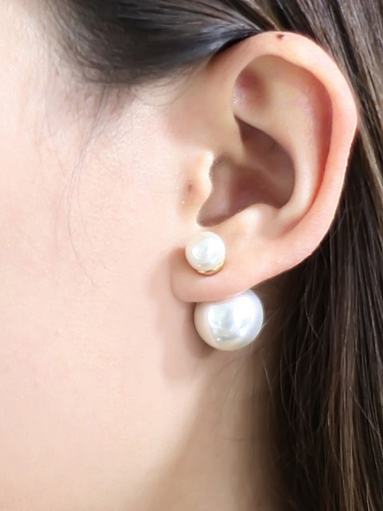 パールボールピアス