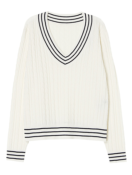 【FLOVE】A/Cチルデンニット