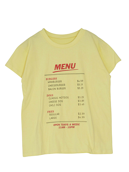 MENU Tシャツ