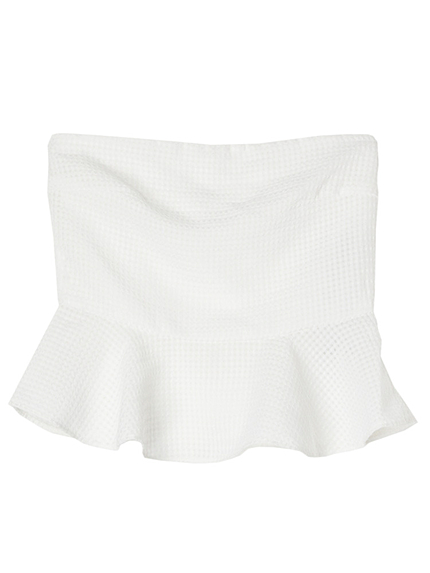 ギンガムミニCHECKベアTOPS