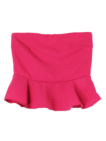 ギンガムミニCHECKベアTOPS