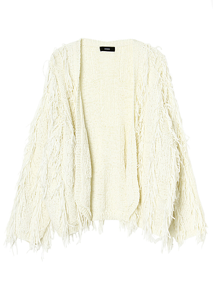 フリンジknitボレロ