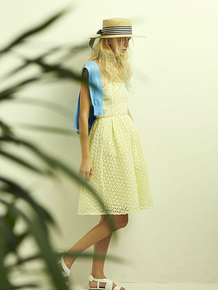 【dazzlin】レースベアワンピース