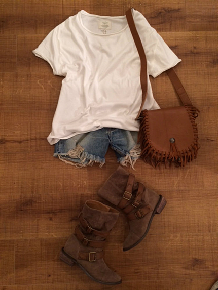 リアルレザータッセルショルダー