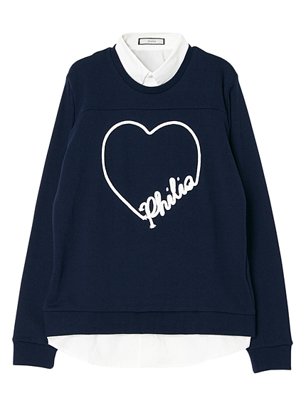 ハートローププルオーバー