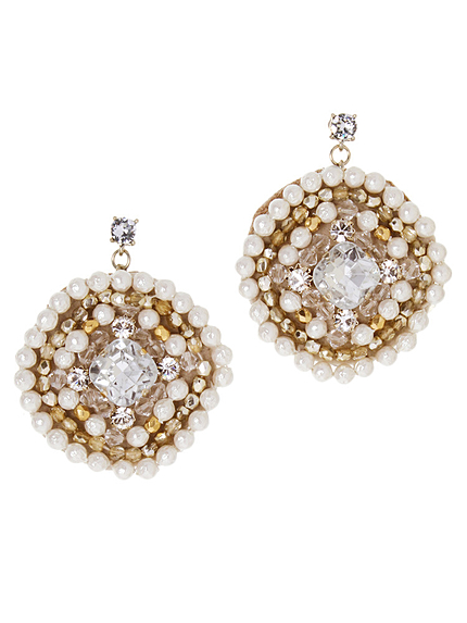 パールビジューピアス