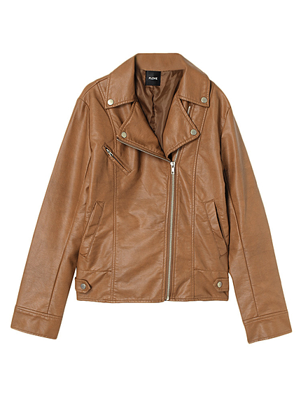 【FLOVE】合皮ライダースジャケット