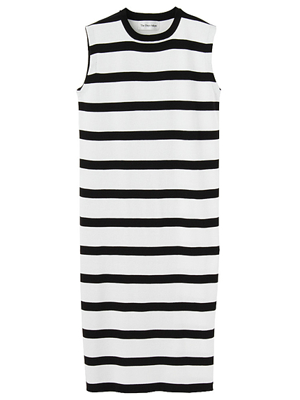 ワイドボーダーワンピース