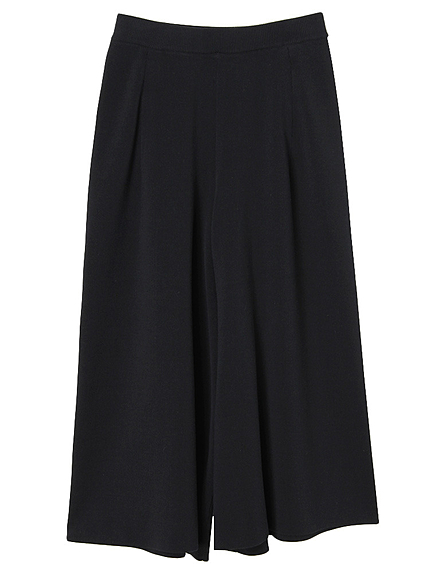 【再入荷】フレアーニットパンツ