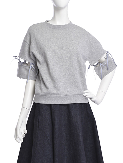 リボンスリーブプルオーバー【2015春新作】