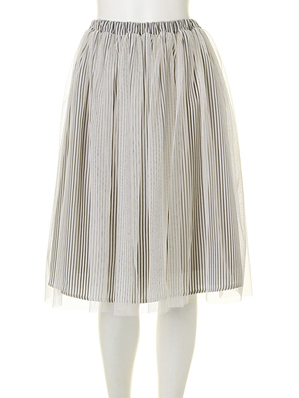 【moi】ストライプチュールスカート