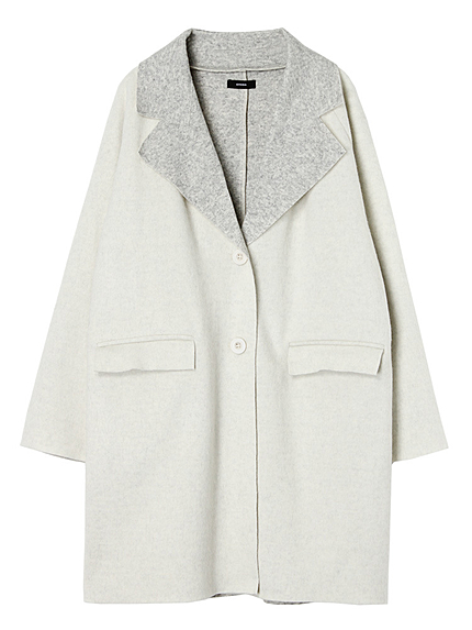 light wool ジャケット コート