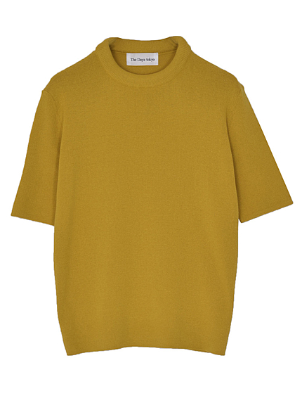 半袖タートルニット