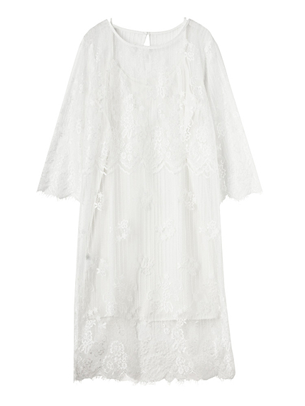 レイヤーレースワンピース