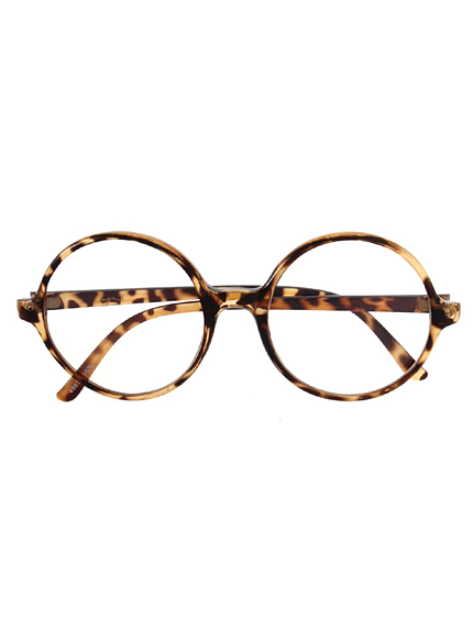 【Casual】ラウンドリムだてメガネ