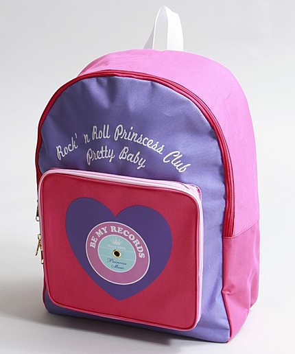 WEGO/ハートレコードリュック