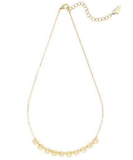 クラシカルフラワーネックレス