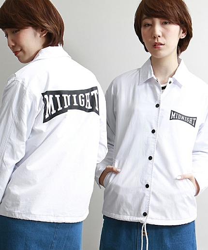 ΠWEGO/ナイロンコーチジャケット