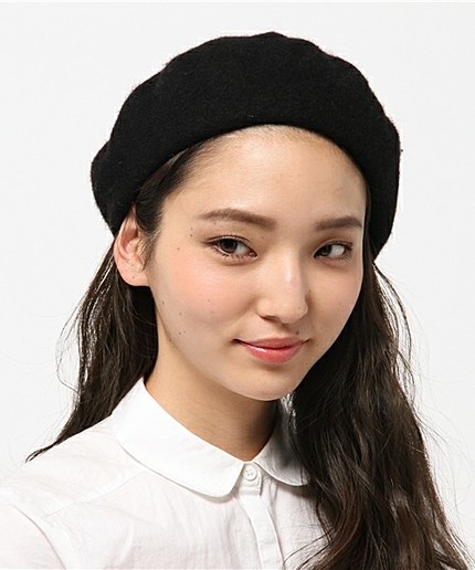 WEGO/バスクベレー帽