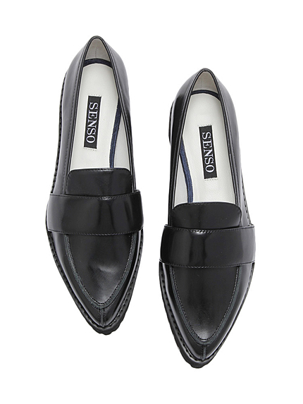 【SENSO】calf ローファー