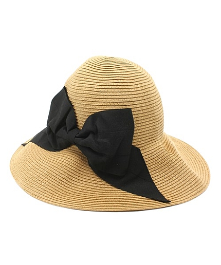 【WEB限定カラー有り】ペーパーブレード×リボン帽子ハット