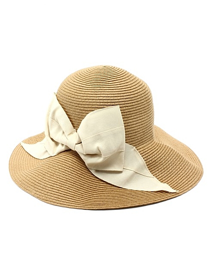 【WEB限定カラー有り】ペーパーブレード×リボン帽子ハット