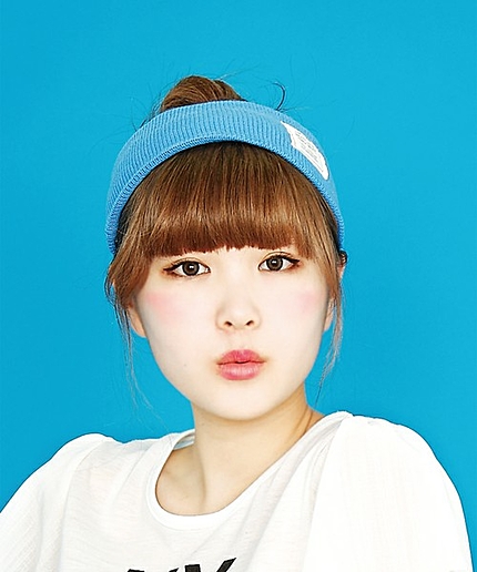 WEGO/コットンカラーヘアバンド