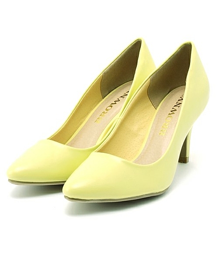 WEGO/ポインテッドヒールパンプス