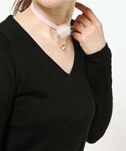 WEGO/ミンクスワンチョーカー