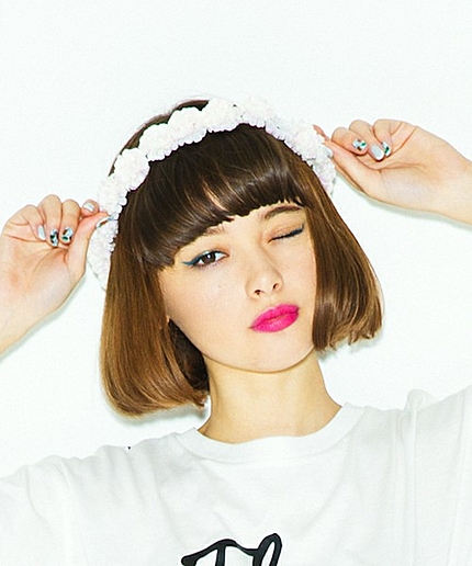WEGO/フラワーヘアバンド