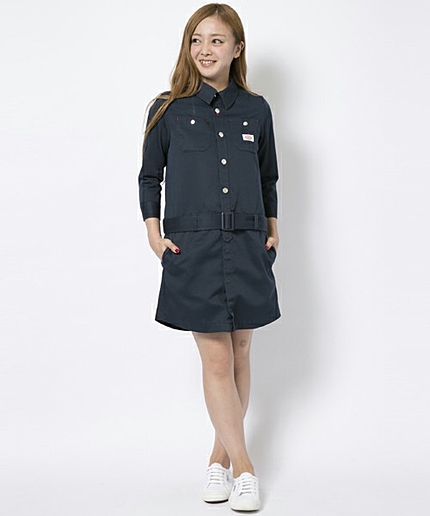 【SEDA5月号掲載】X-girl×Dickies TWILL DRESS