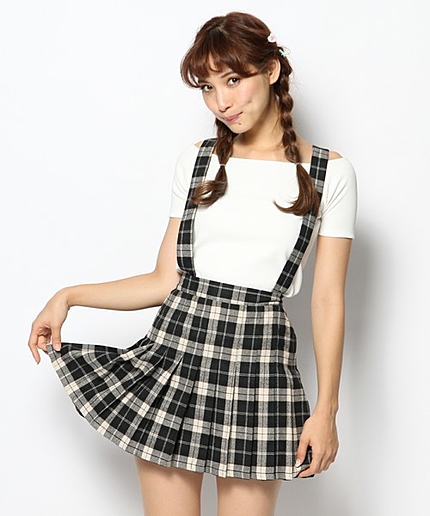 SCHOOLプリーツスカート