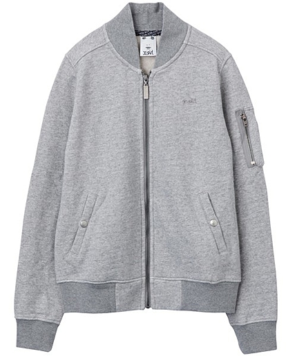 SWEAT MA-1 JACKET