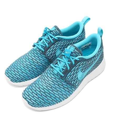 ウィメンズ ナイキ ローシ フライニット ライトブルー NIKE WMNS ROSHE ONE FLYKNIT 704927-003