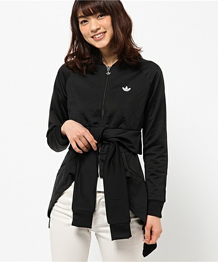 ウィメンズ アディダス クチュール ジャージ ジャケット adidas COUTURE SS TT STRIPES