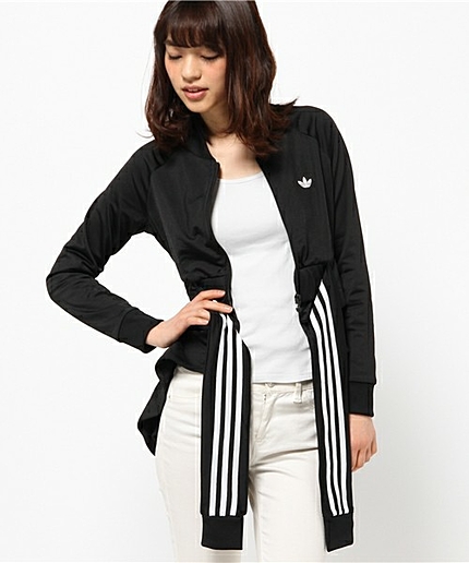 ウィメンズ アディダス クチュール ジャージ ジャケット adidas COUTURE SS TT STRIPES